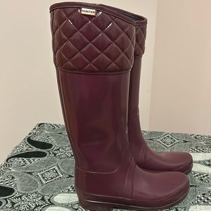 Hunter boots size 9